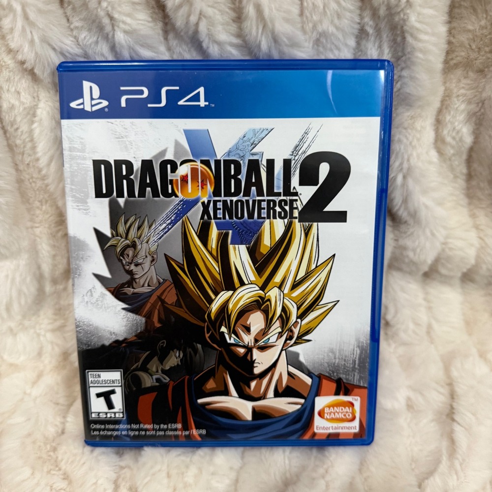 Dragon Ball Xenoverse 2 PS4 Video Game Complete Disc Case